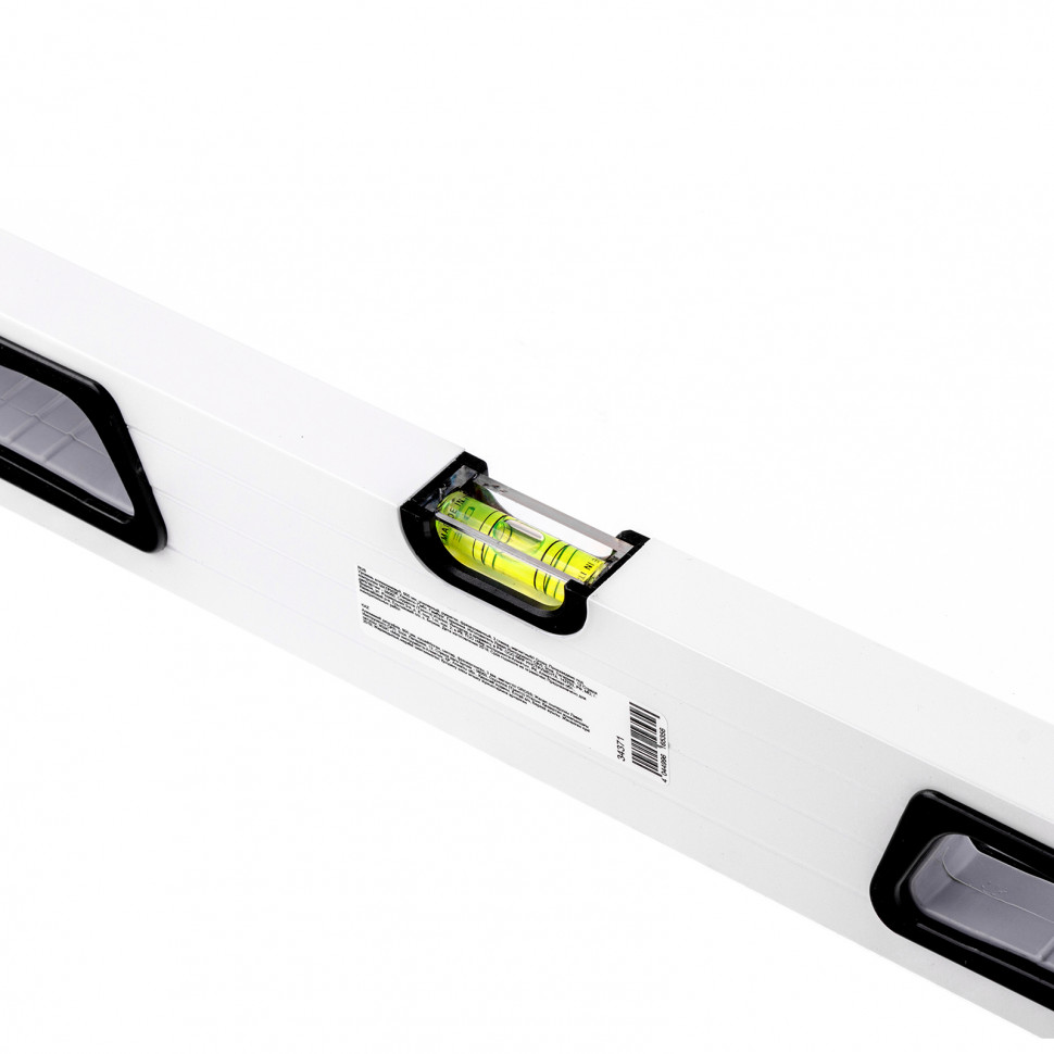 Уровень алюминиевый 800мм, усилен. рукоятки, фрезерованный, 3глазка, магнитный GROSS 34371