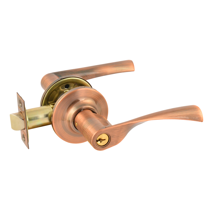 ВВД Защелка м/к ЗВ2-01-Э (ключ/фикс.) СТАР. МЕДЬ 14390