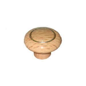 Ручка кнопка мебельная РК-30  ОРЕХ №42 15-060  (10)