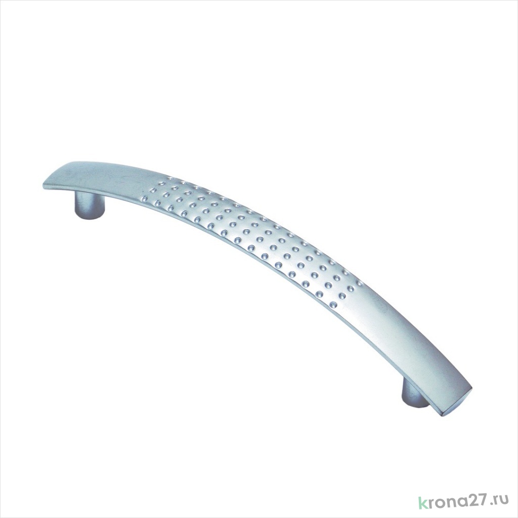 Ручка-скоба мебельная KL-90-128М ХРОМ 1113  (10)