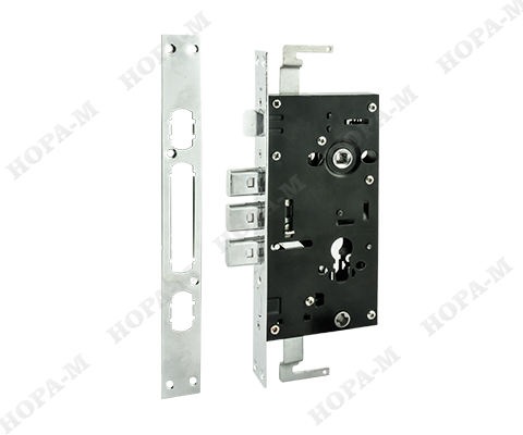 Корпус замка КЭВР-1 (68 мм) хром НораМ 9133