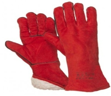 Краги сварщика зима ( спилковые утепленные) 24-2-014