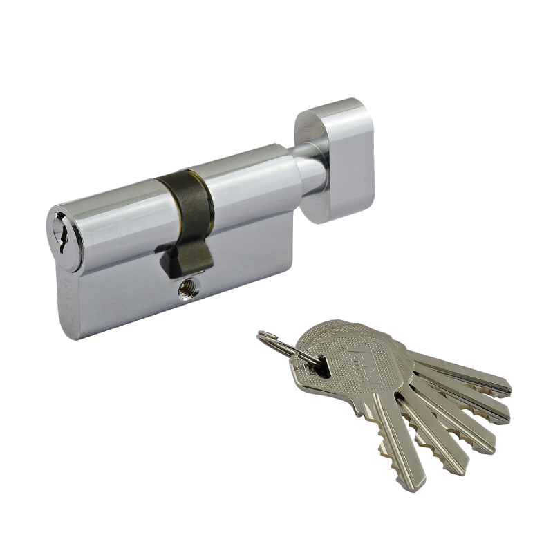 ВВД Цилиндр мех-м ЛУВ-60 (хром) (30-30) НораМ  5333