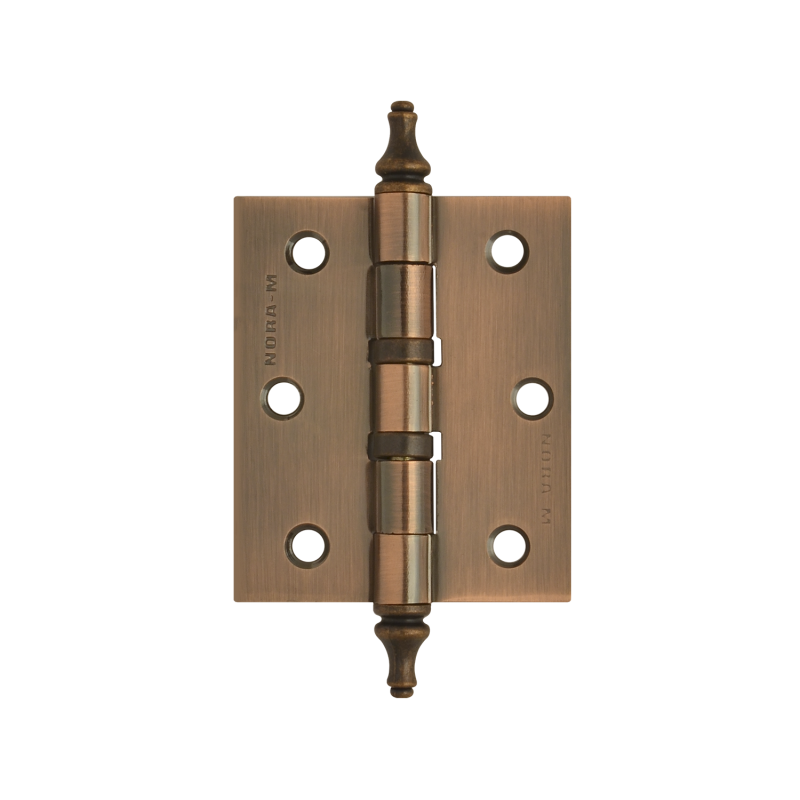 Петля НораМ унив. сталь 4-4ВВ (медное покр.) с кол (100х75х2,5) 10072