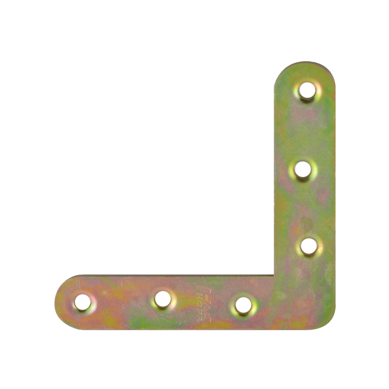 Уголок кроншт. (цинк) №2 (круг) 80х80 НораМ 9511