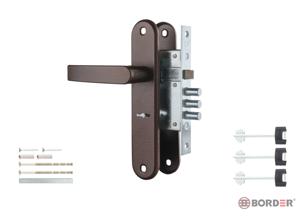 Замок САМ (77311) ЗВ 9-6/13 медный антик, б/о 2-512
