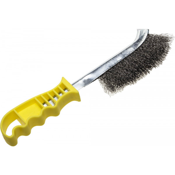 Щетка ручная, STAYER PROFESSIONAL витая стальная проволока 0,3мм 3509