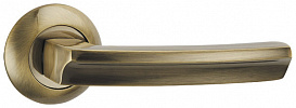 Ручка раздельная ALFA TL ABG-6 зеленая бронза 33023