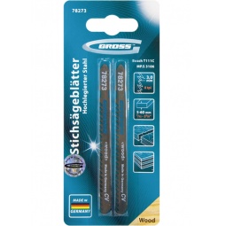 Полотна для электролобзика по дереву, 2шт (3171-Т101АО)  GROSS 78265