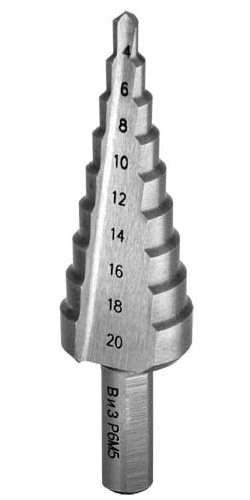 Сверло ступенчатое 4-12 ст.5 (ВИ) 