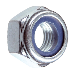 м10 гайка самоконтрящаяся цинк DIN 985 (250)