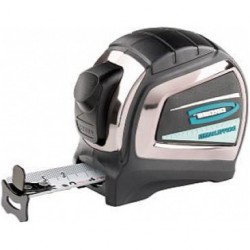Рулетка Doppeihaken  3 м х16мм односторон. зацеп, нейлон, двуст шкала, автоматич GROSS 31122