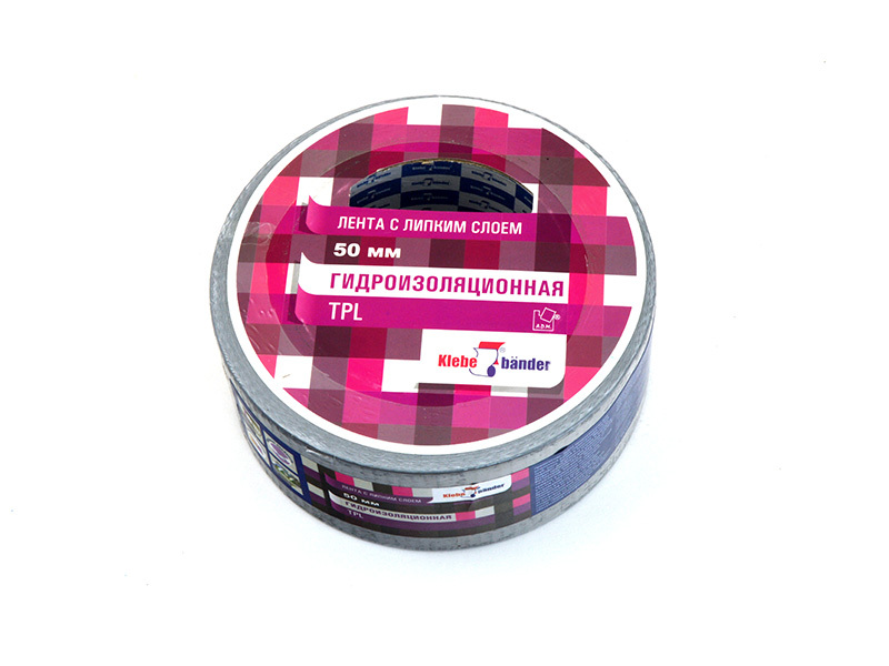 50*10TPL Клейкая лента TPL 50мм х 10м серый Klebebander/36/6