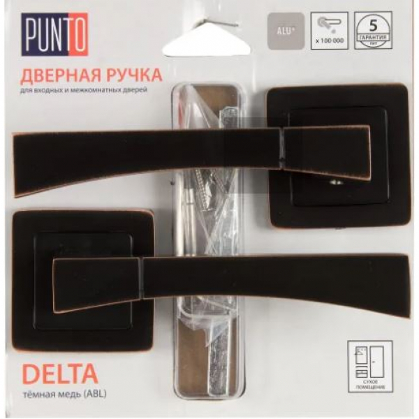 Ручка раздельная DELTA ABL-28 темная медь 39885