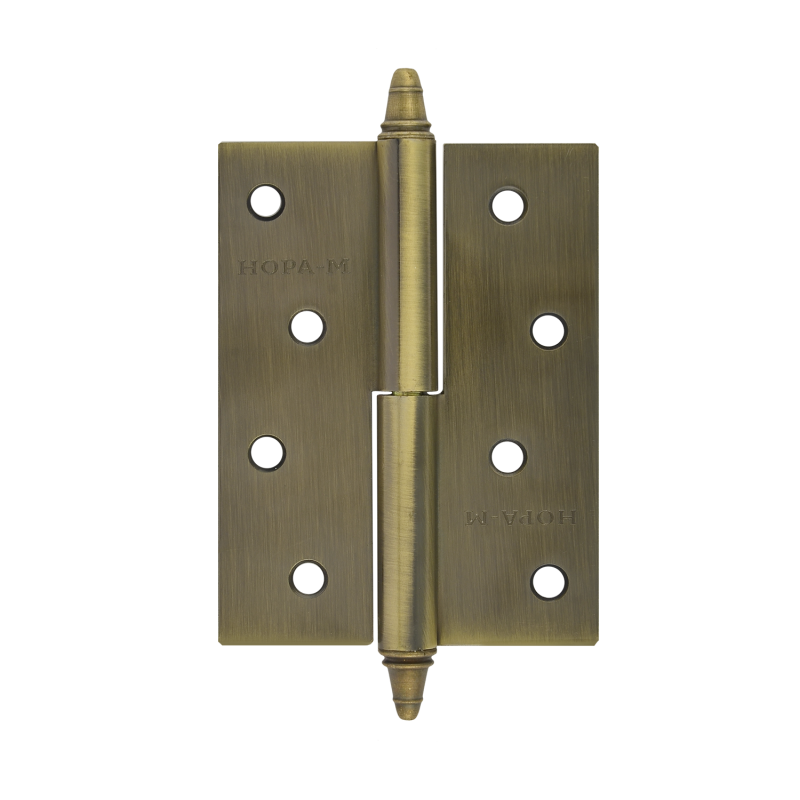 ВВД Петля НораМ сталь 610-3 (бронзовое покр.) ПРАВАЯ (75х63х2,5) 11631