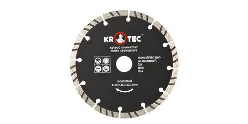 ВВД Диск алмазный турбо сегментный 150х22,2 KROTEK арт. 3801013