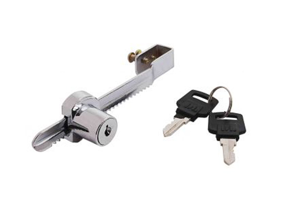 Замок для витрины 318 крокодил широкий 0954  (4)