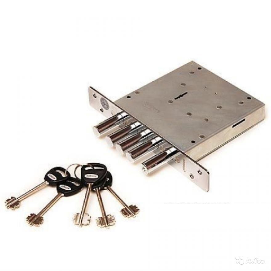 Замок врезной BORDER (071602) ЗВ8-8К5/15 (КЛП5-85) ЛП8.В17.У1   5-566   (0076)