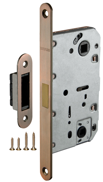 Защелка врезная MAGNET M96WC-50 медь 33635