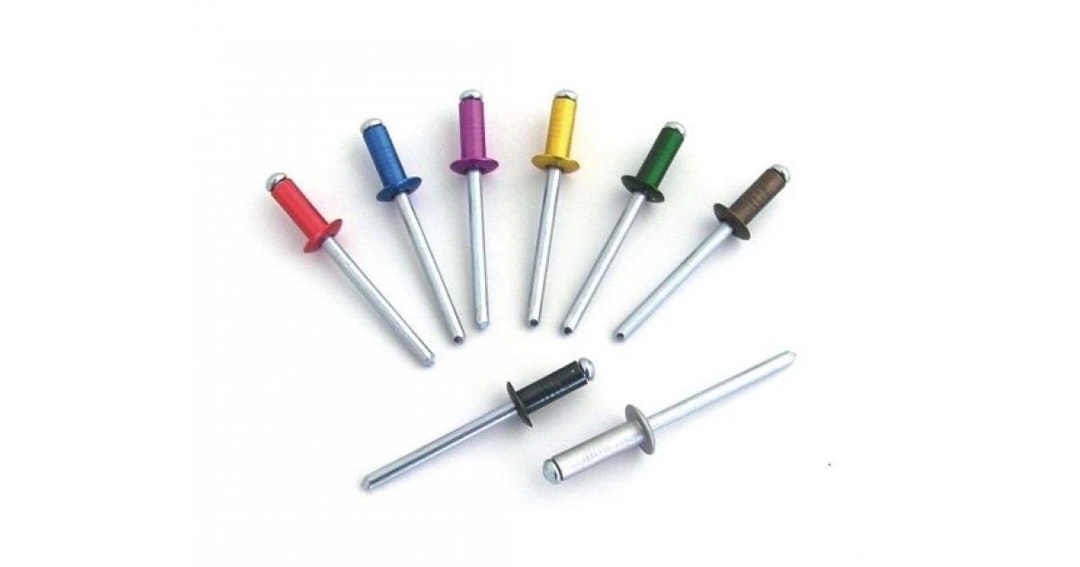 3,2х8 заклепка вытяжная ral 5005 (1000)