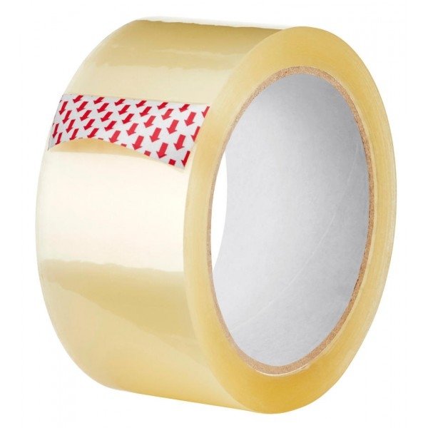 Упаковочная лента, 50мм*140м, 40мкм, прозрачная, Klebebänder