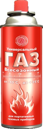 Газ  универсальный, всесезонный, для портативных газовых приборов, 520см3, 220г, 09-2-103 (шт.)
