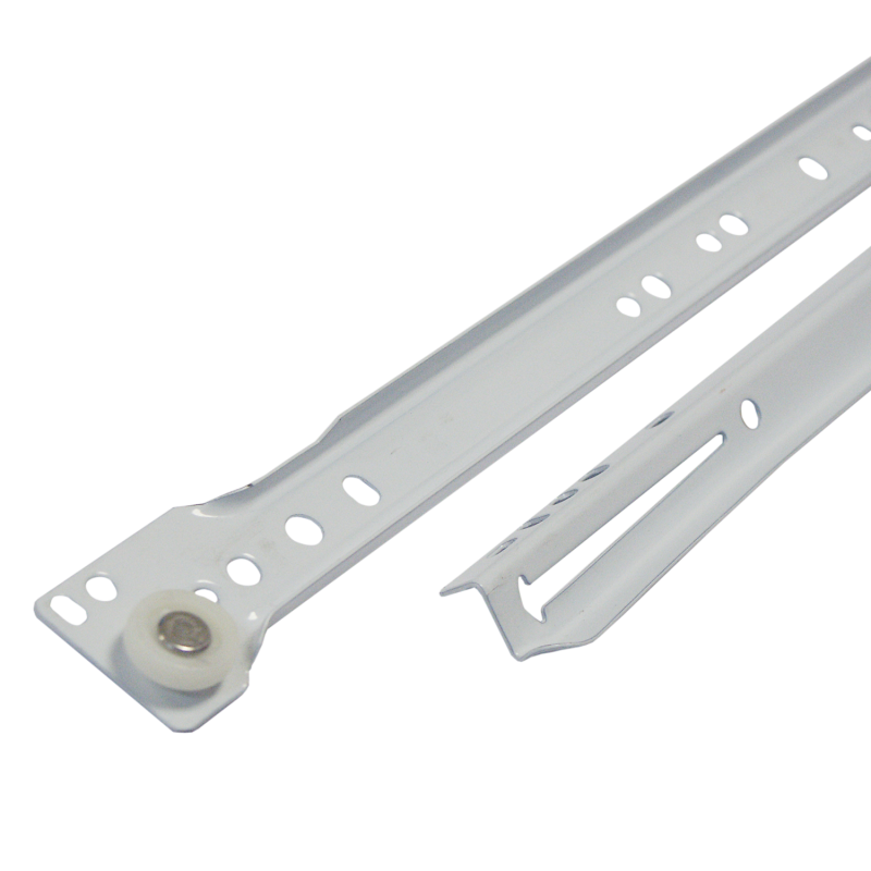 Направляющая роликовая 400мм белая 105119