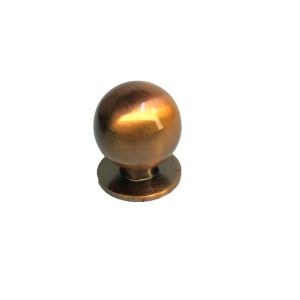 Ручка кнопка мебельная РК-288 медь 1475  (10)
