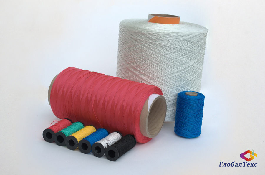 Нить капроновая на катушке 50 м. цветная усил.