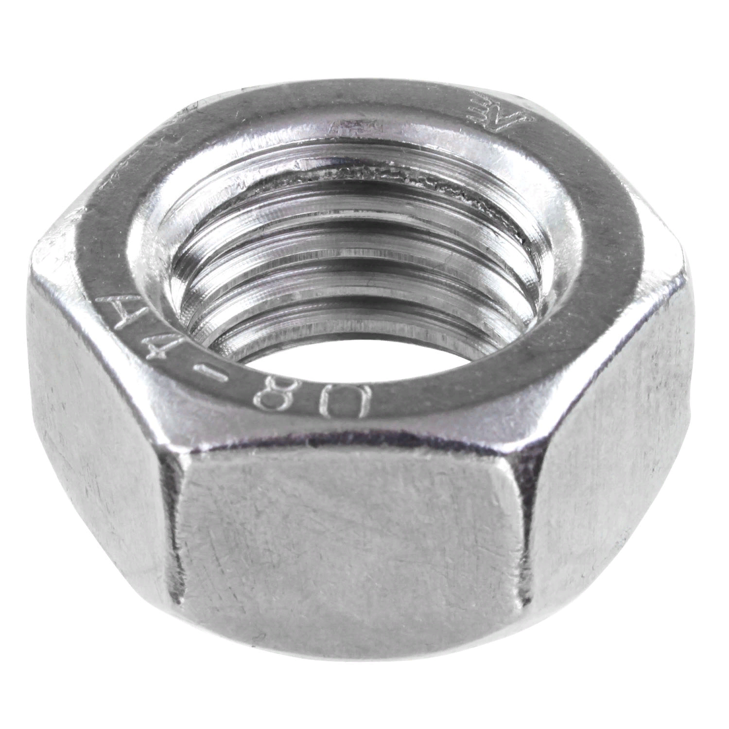 Гайка шестигран. нерж. DIN 934 (А2) М10 