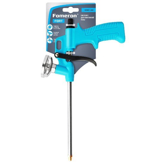 Пистолет для монтажной пены с металлическим адаптером "Fomeron Fort Х" 590223/590224