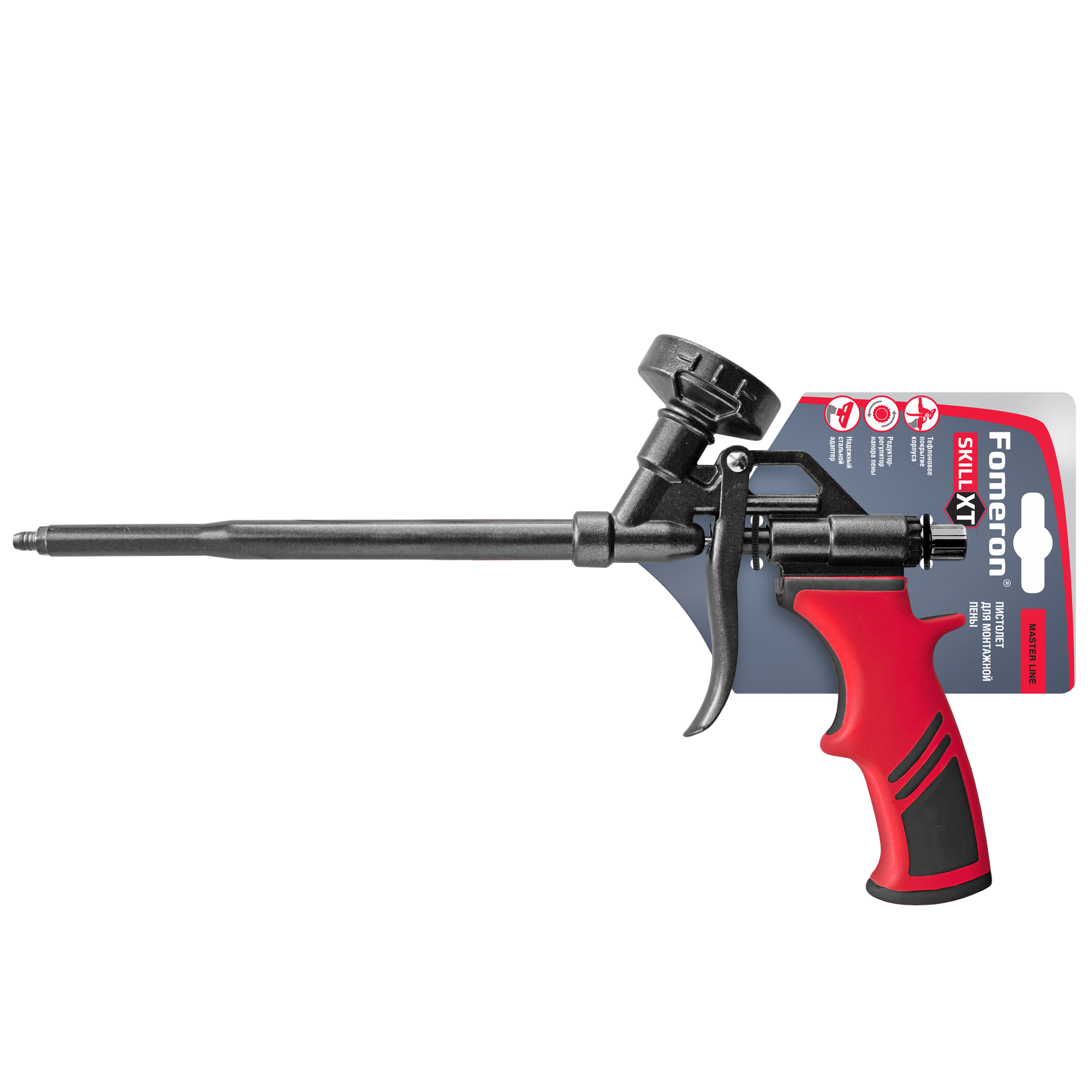 Пистолет с тефлоновым покрытием для монтажной пены "Fomeron Skill XT" 590127