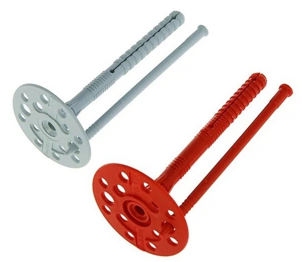 10х140 дюбель для изоляции с пластиковым гвоздём (500)**