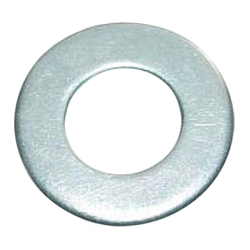  М4 шайба плоская цинк DIN 125 (3000)