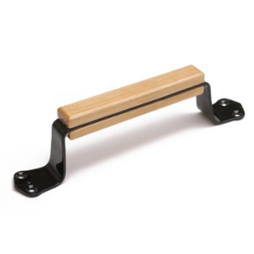 Ручка-скоба РС 100  Пл с деревянными накладками 1-0651  (6)