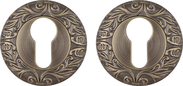 Накладка под цилиндр ET SM МAB-6 темная бронза 29593