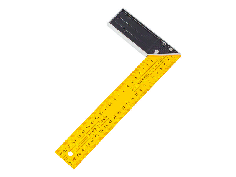 Угольник столярный мет. 250мм РемоКолор 15-3-250