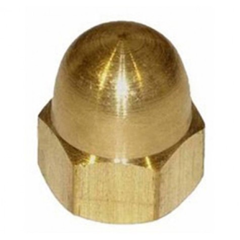 Гайка колпачковая латунная М10 DIN 1587