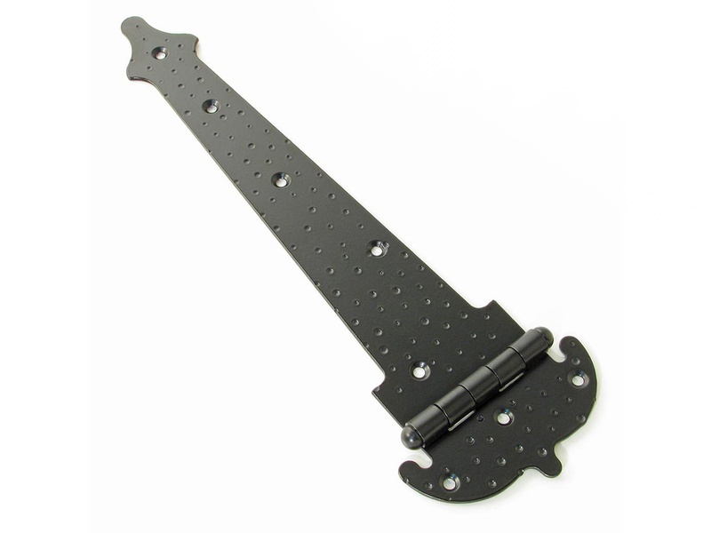 Петля-стрела фигурн. ПС-300-SL черный матовый 11757