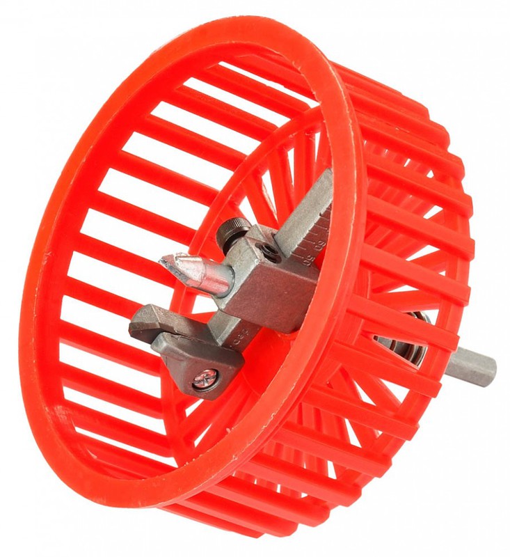 Сверло регулир c защитной решеткой, по кафелю и керамике"Балеринка"(20-90мм) Maxcut STAYER 33342_z01