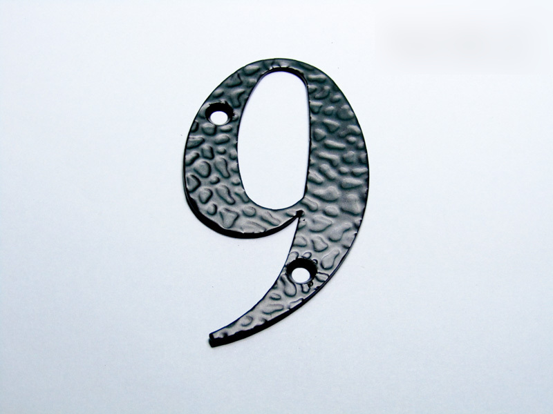 Цифра 9-110-S черный (5) 19609